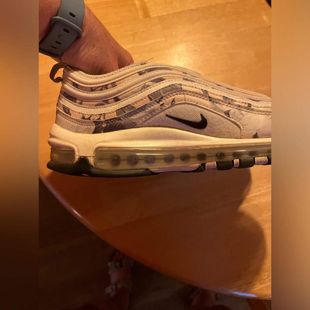 Nike Air Max 97 Cream and Black Sneakers